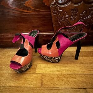 Platform Heeled Sandle